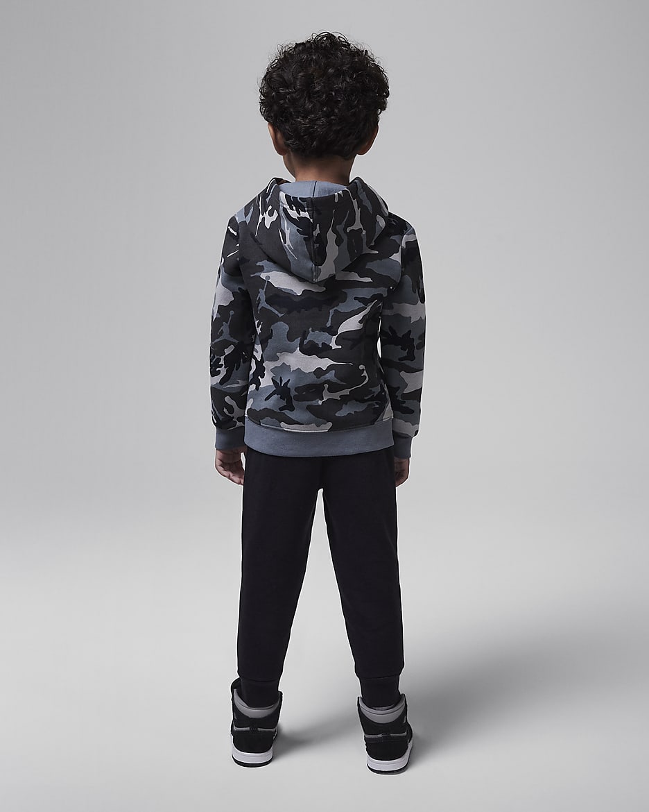 Jordan MVP Toddler 2 Piece Camo Fleece Pullover Hoodie Set. Nike UK